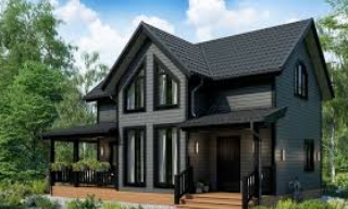 Проекты каркасных домов с террасой от 3603 рублей | Строй-Люб